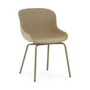 101161_2_Hyg.jpgv1606814231 Normann Copenhagen Hyg eetkamerstoel Sand gestoffeerd Main Line Flax staal