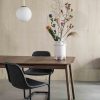 Zuiver Glimps eettafel uitschuifbaar 120/162 x 80 cm Walnoot