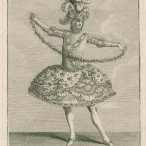 Art Print : Zephyre. J. B. Martin inv. et sculp, 176 - Vintage Wall Art