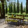 Fermob Bellevie tuintafel 140x80 cm Marshmallow
