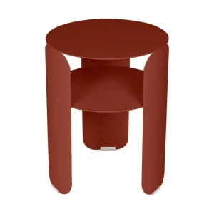 Fermob Bebop bijzettafel Ø35 cm Red Ochre