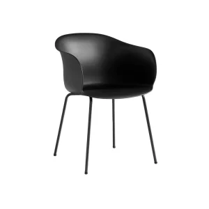 ElefyJH28_Black_Black.jpgv1666708945 &Tradition Elefy JH28 eetkamerstoel Black