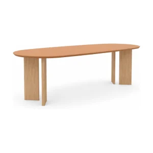 HelloTableTurtlegialloevoranatureleiken.jpgv1784300789 HelloTable Turtle eettafel Capsule 240x100 cm Fenix giallo evora - eiken Naturel