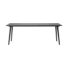 &Tradition In Between SK5 eettafel black lacquered oak 200x90 cm