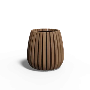 KM3_Kebony_8BFC1226-1C9A-41B7-83A1-DA2638C882DD.webpv1770551837 MORI ronde Kebony plantenbak Ø60 x 60 cm met bodem