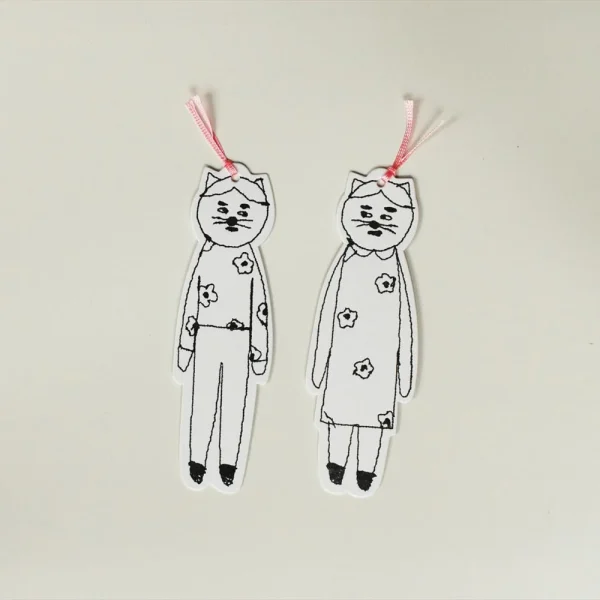 Classiky - Bookmarker - Twin Cats