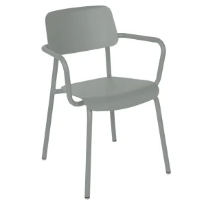 STUDIE_BRIDGE_GRIS_LAPILLI.jpgv1776438306 Fermob Studie tuinstoel met arm Lapilli grey