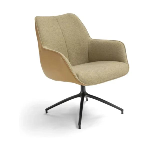 kiq-draaifauteuil-breesnewworld-design-fauteuils.webpv1773133585 Bree's New World Kiq fauteuil draaibaar Umbra 02/Lucca Senape