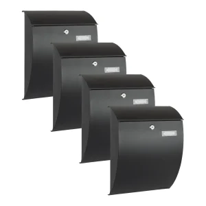 practo-garden-brievenbussen-sheffield-mat-zwart-set-van-4-stuks-brievenbusset-practo-garden-doika-4-stuks-van-b306n-5138324.jpgv1785322931 Practo Garden Brievenbussen Sheffield Mat Zwart | Set van 4 stuks
