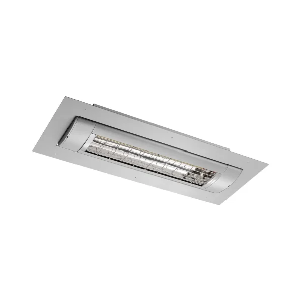 Solamagic Terrasverwarmer S3 2500W Premium inbouwset luxe frame Titanium